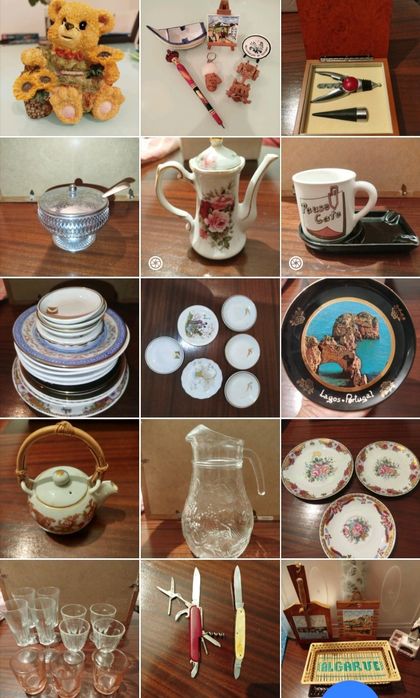 Loiças e Peças Diversas - Desde 1€