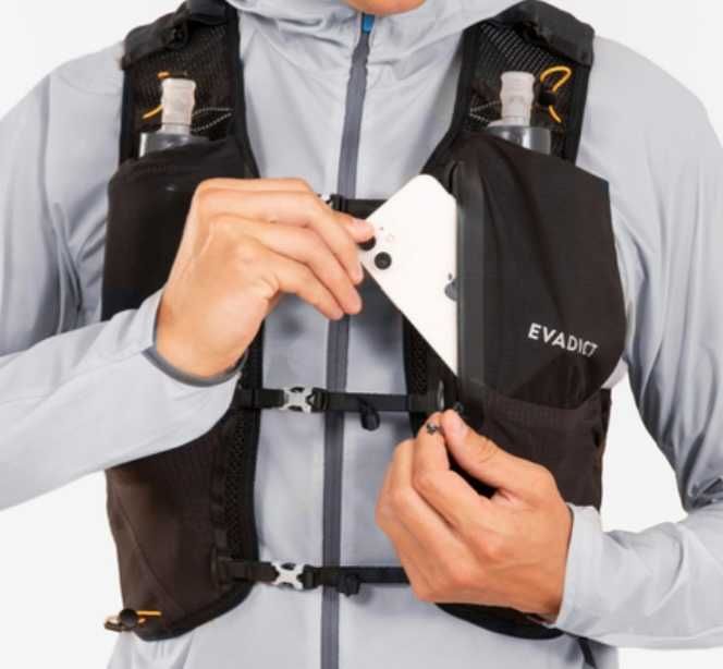 Рюкзак для Бега Трейлраннинга EVADICT Trail 10л Размер XL