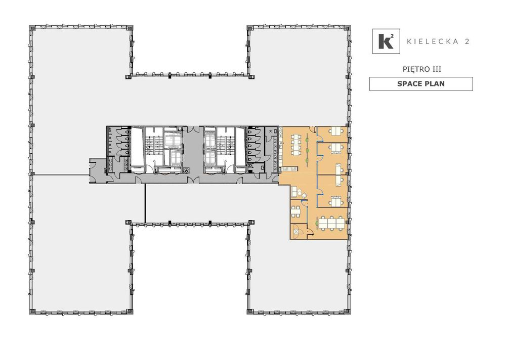 Nowoczesne biuro 218 m² | K2 Gdynia | Kielecka 2 | gotowe do pracy