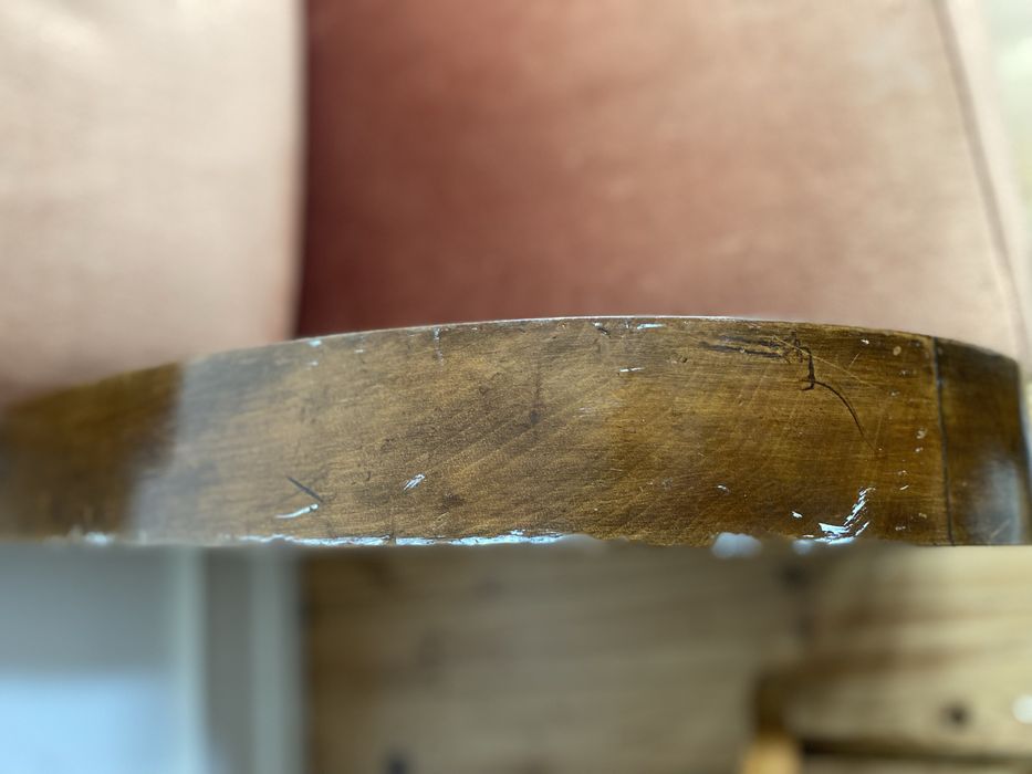 Sofá art deco veludo vintage antigo