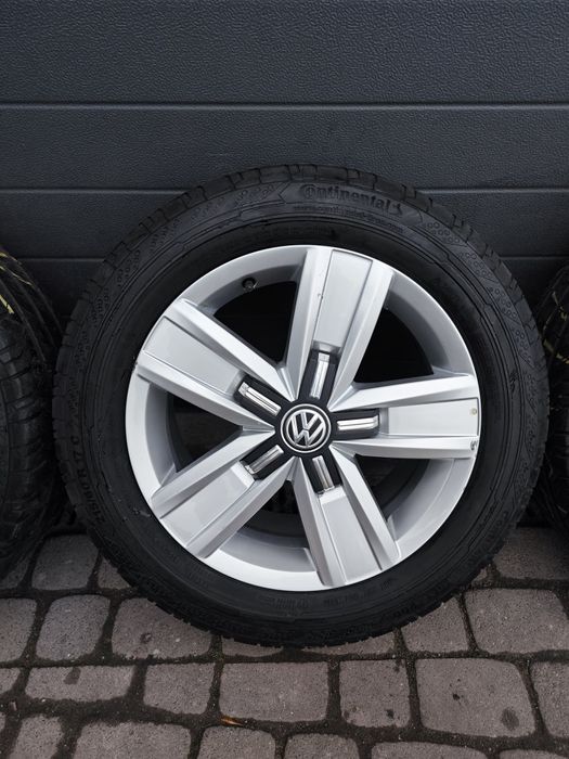 Koła alu 5x120 17" VW T5 J7 ET55 Continental