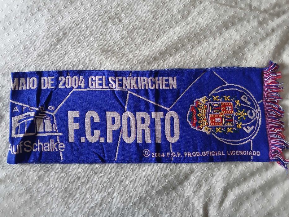 Cachecol A.S.Monaco/F.C.Porto Final 26/05/2004 em Gelsenkirchen