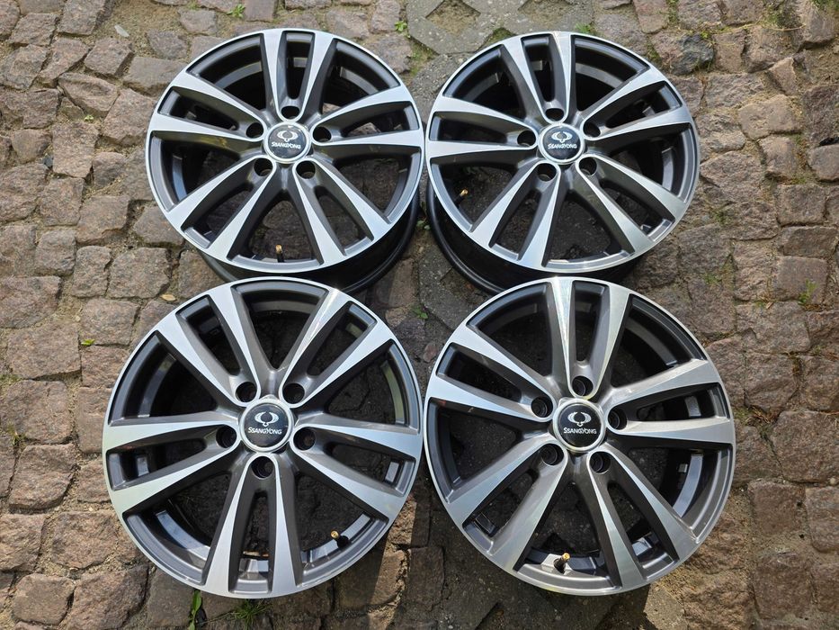 Oryginalne felgi aluminiowe z czujnikami SsangYong KGM TIVOLI 16" 5x112 ET 43