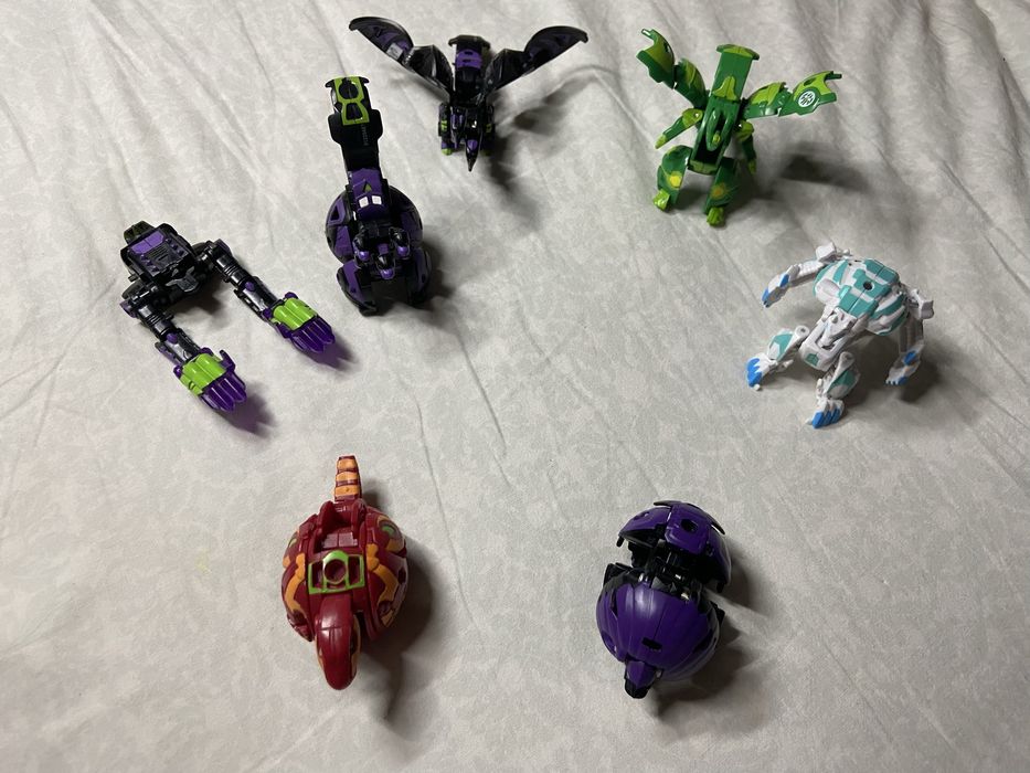 Коллекция Бакуганов (Bakugan) — Оригинал, разные стихии