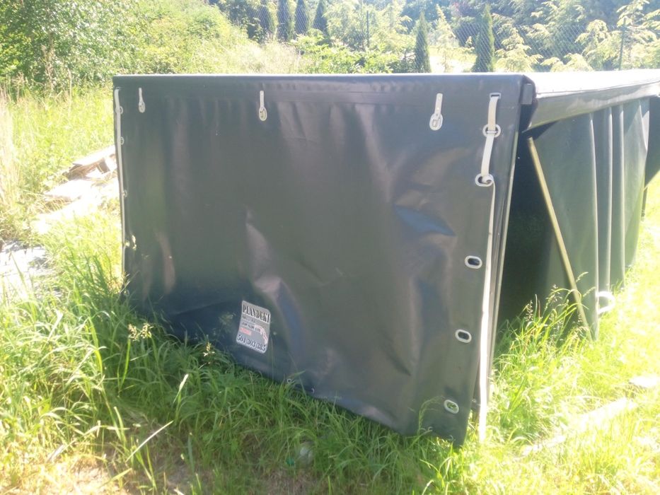 Plandeka z stelażem