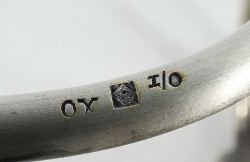 PATERA srebrzona WMF SECESJA koszyk liść