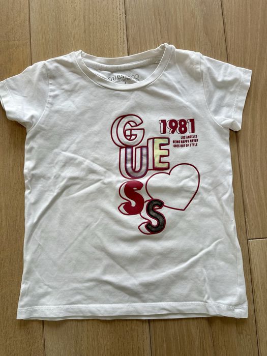 Koszulka t-shirt GUESS dla dziewczynki rozm 4 lata 104