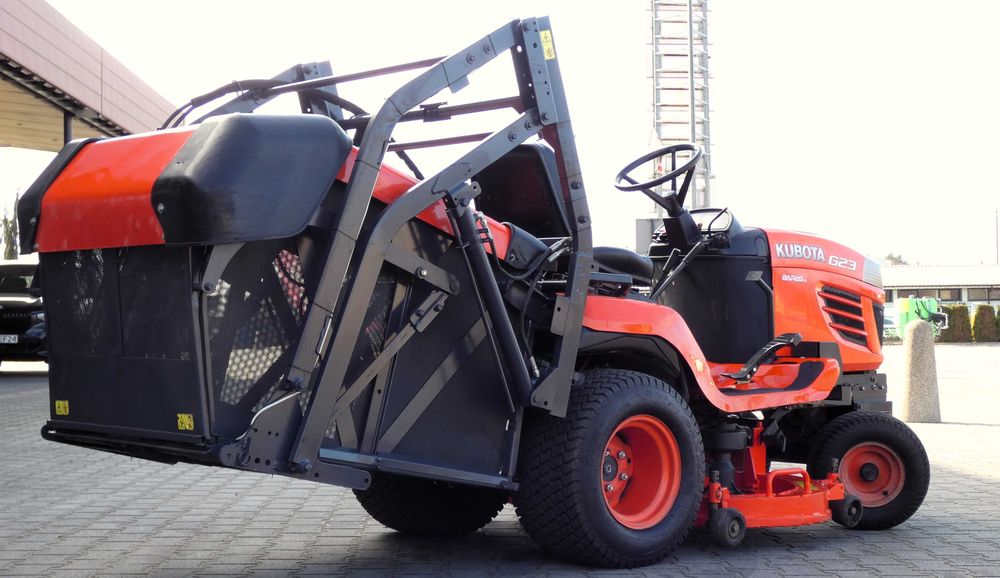 Traktorek kosiarka Kubota G23 Diesel Wysoki Wysyp (180301.6) - Baras