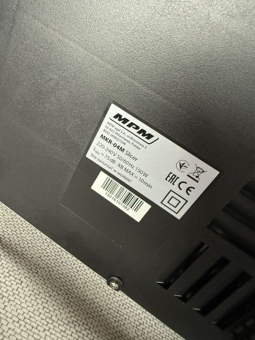 Sprzedam krajalnice MPM