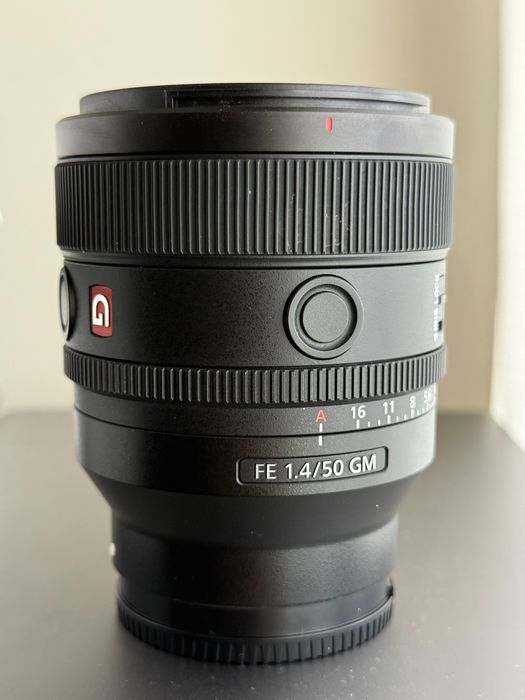 Sony 50mm 1.4 G Master semi nova ainda com garantia