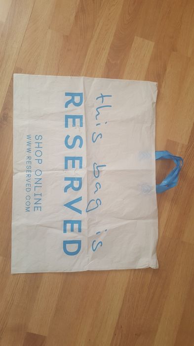 Foliowe plastikowe torby reklamowe - 17 szt.