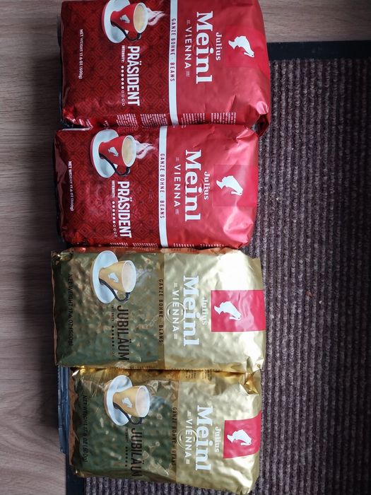 Kawa ziarnista Julius Meinl Pasident Austria