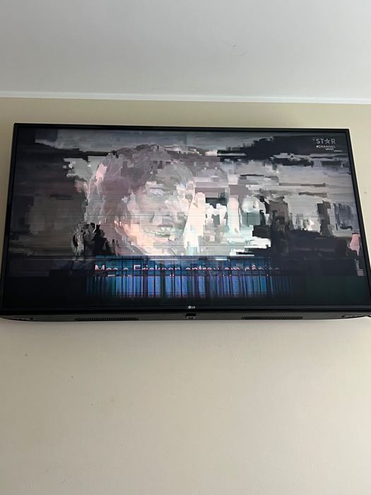 Vendo TV com problemas de imagem, mas em funcionamento