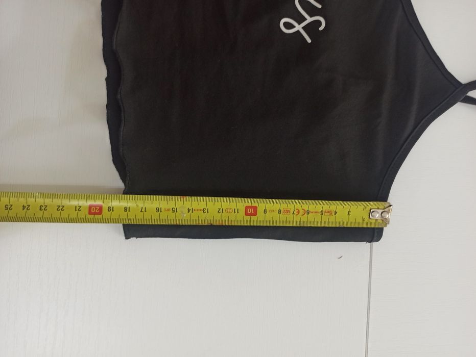 Świąteczny top piżama na ramiączka.