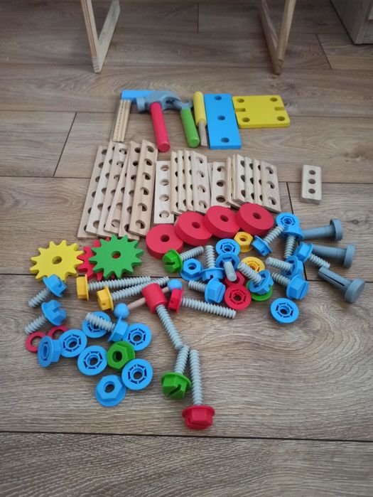 Warsztat drewniany, stolik, Playtive