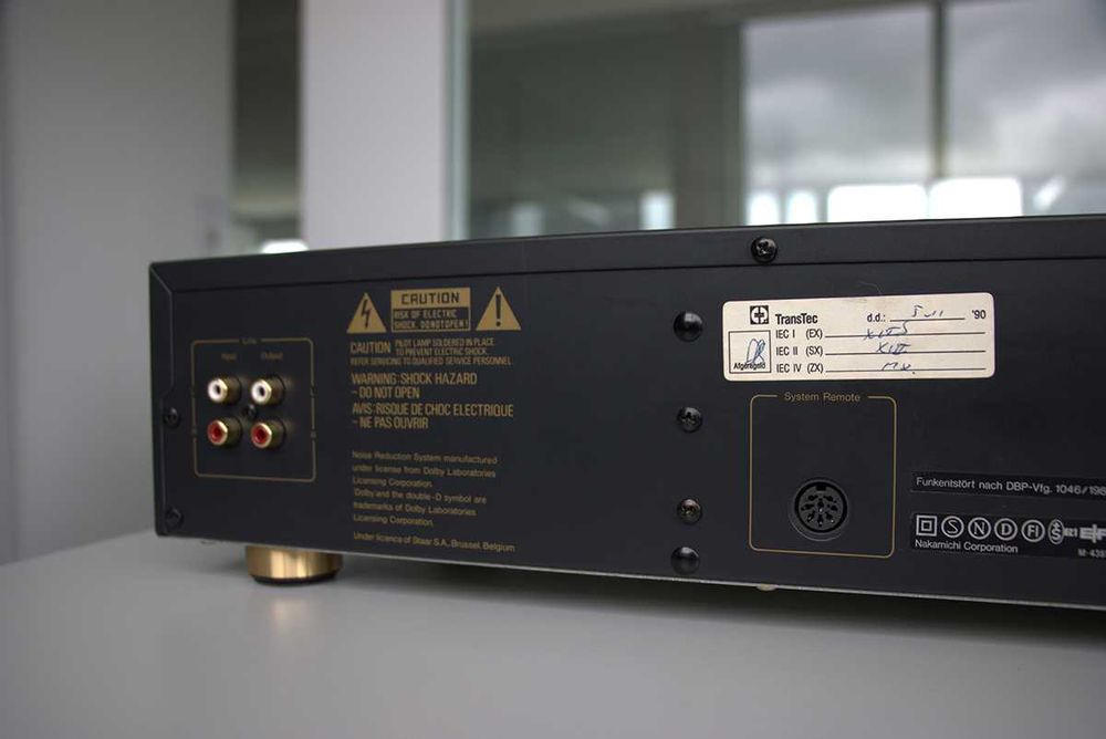 Leitor e Gravador Nakamichi CR2