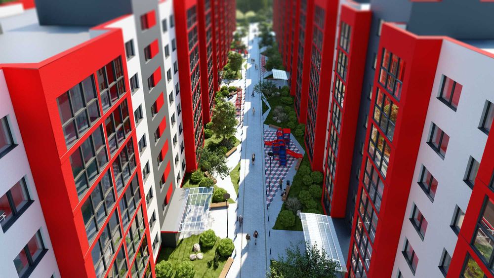 Затишна 2-кімнатна квартира з неймовірним видом на каньйон