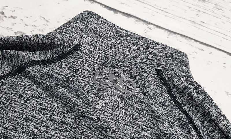 Under Armour * bluza * koszulka * longsleeve * zip * męska * szara * L