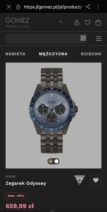 Zegarek męski Guess