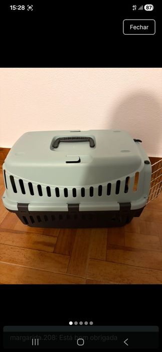 Transportadora de animal