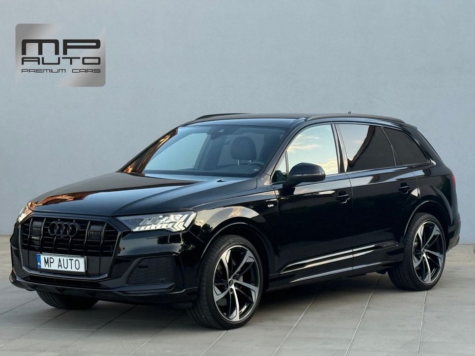 Audi Q7 SLine salon Polska serwis 7miejsc matrix wentylowane fotele VAT23%