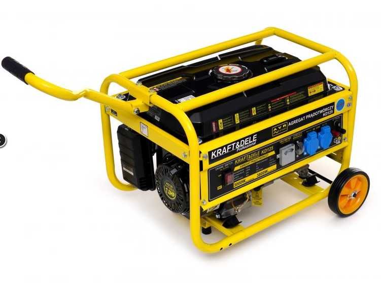 Agregat generator prądotwórczy 3800W 3,8KW 12/230V KD125
