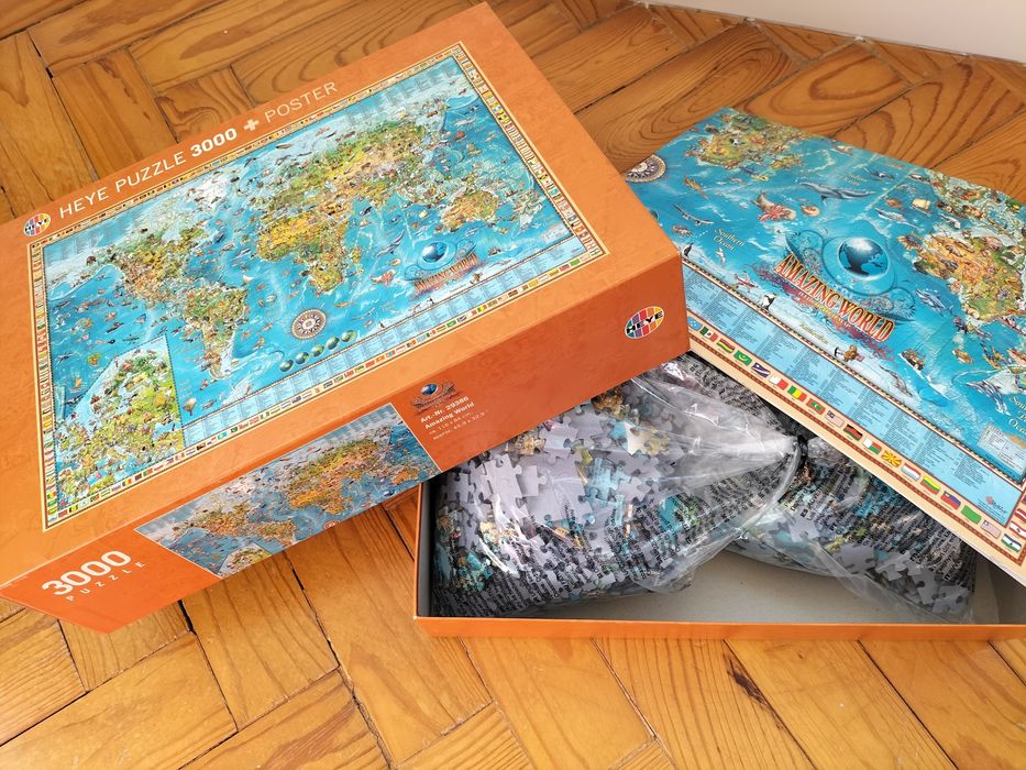 Puzzle Heye Amazing World 3000 pcs