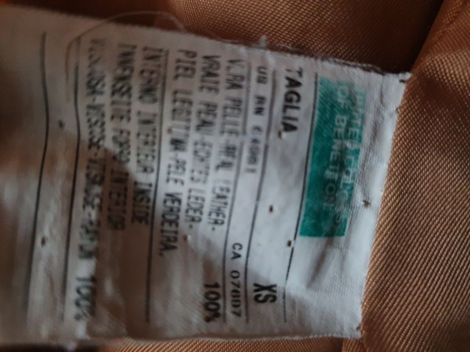 Casaco castanho de marca Benetton