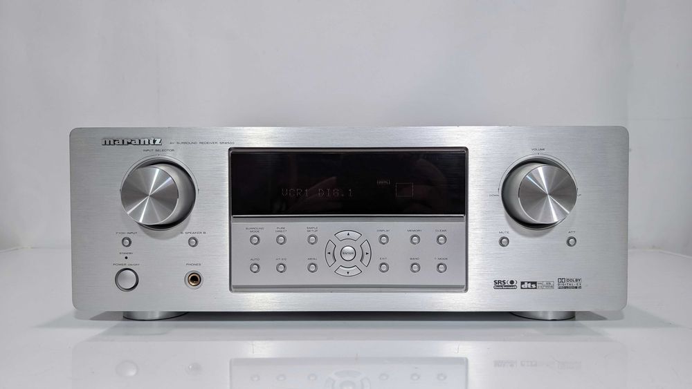 7.1 Ресивер Marantz SR4500, має 100 Вт/канал/ЦАП/Dolby/DSP/FM/6-8  Ом