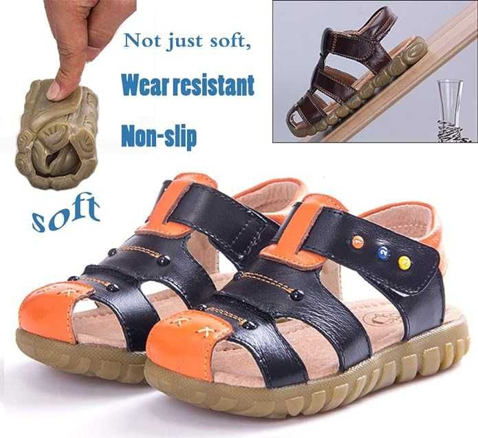 Nowe dziecięce buty skórzane / sandały / sandałki Oxford / R-29 !3227!