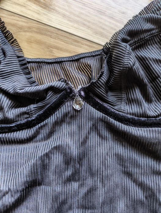 Piękna koszulka nocna H&M czarna S / M