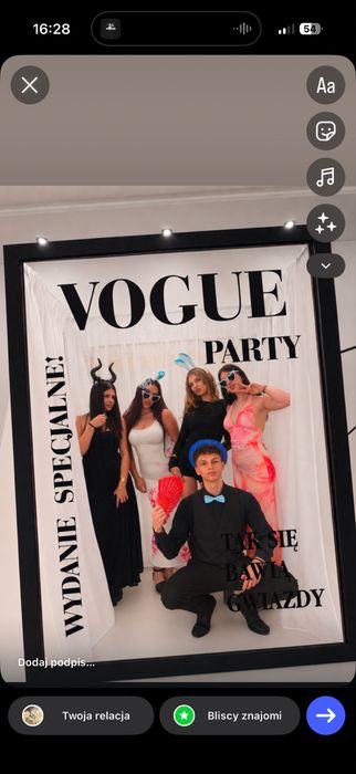 FOTOBUDKA vouge WYNAJEM mozliwosc dania kazdego napisu