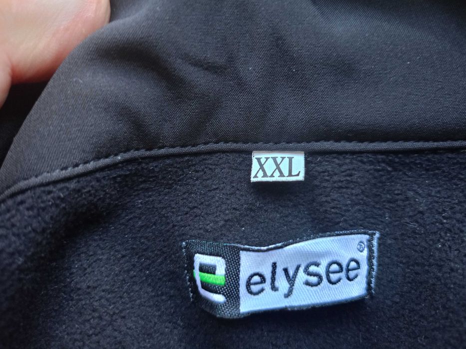ELYSEE Softshell czarny roz XXL Stan  Iidealny Okazja