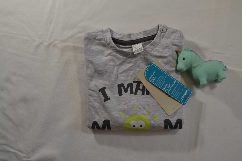 Новий світшот (кофта) LC Waikiki "I make Mom smile", р. 92-98