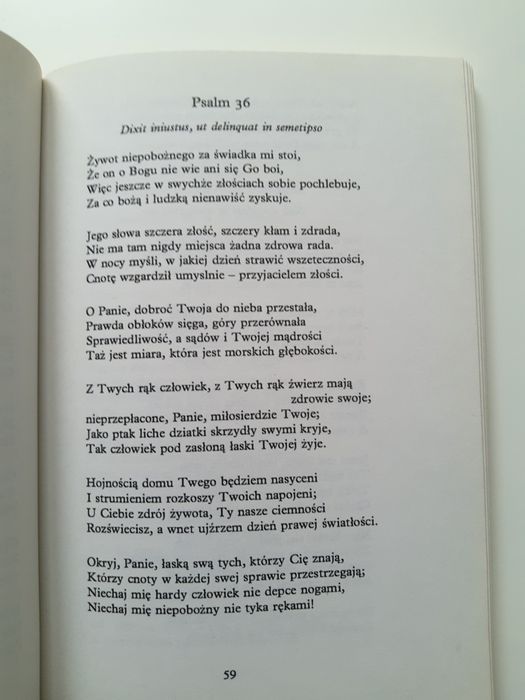 Psalmy Jan Kochanowski