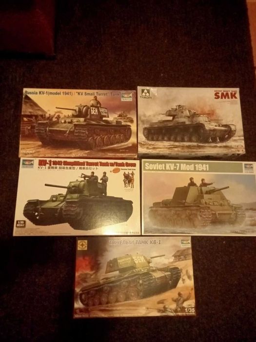 Збірні моделі в 1-35 масштабі!!!
