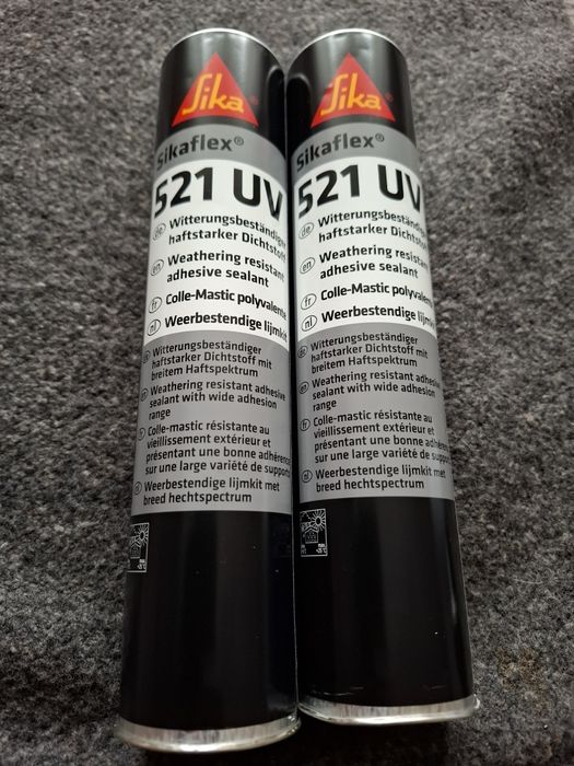 Sikaflex 521 uv  lub 221 kolor biały
