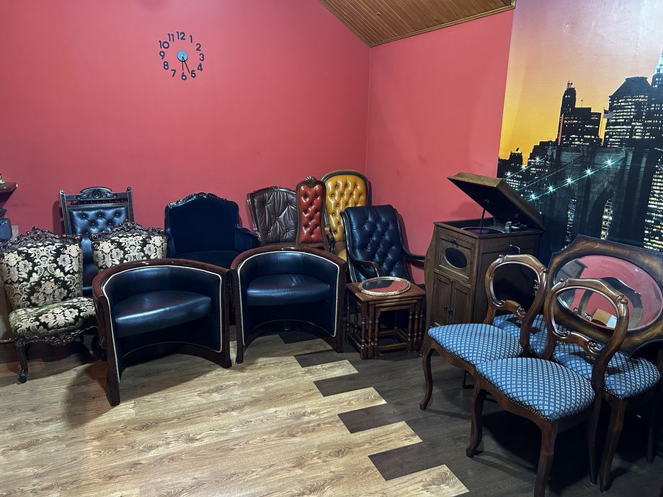 Крісло директора, трон, кресло кожаное, chesterfield