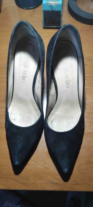 Sapatos de Salto (Pretos; Tamanho 36)