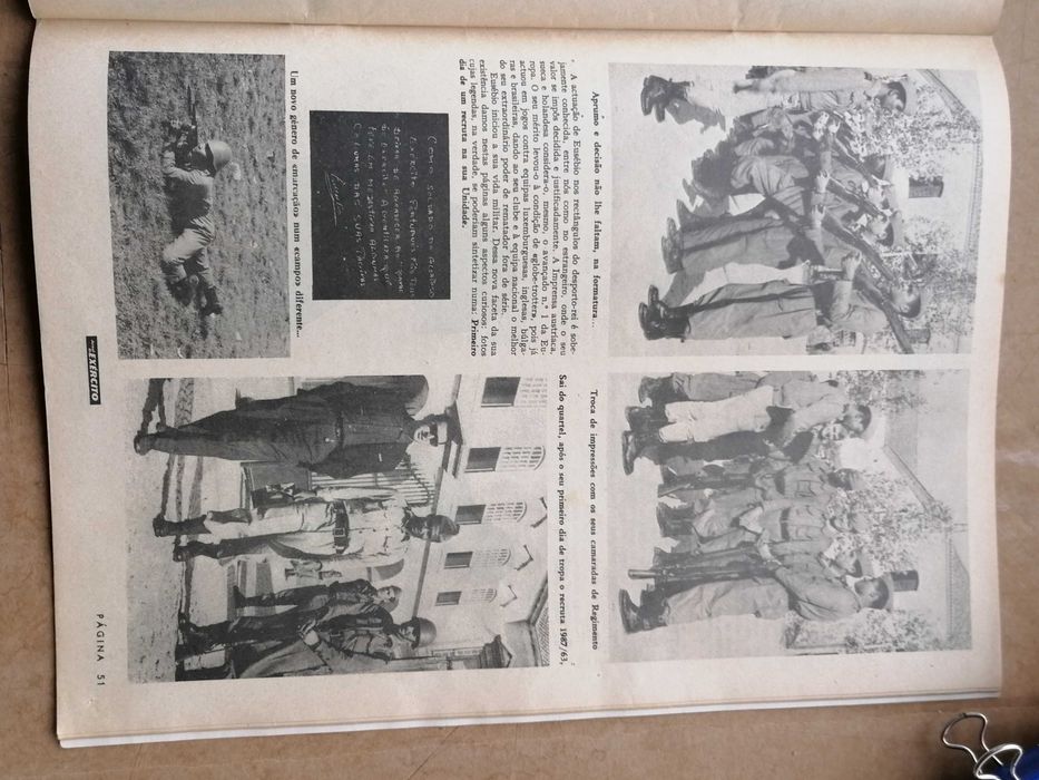 Rara Revista EUSÉBIO na Tropa 1963 Jornal do Exército