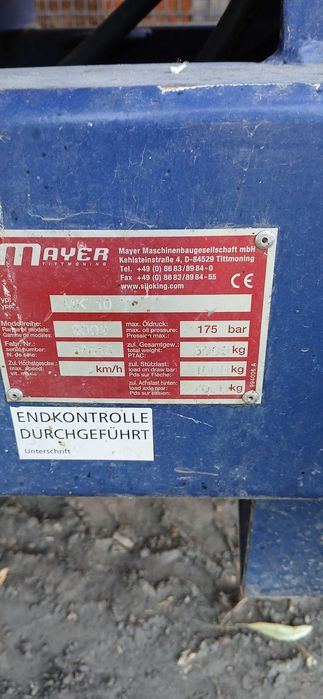 Wóz paszowy Siloking 10m3 Kompakt paszowóz mieszalnik przyczepa