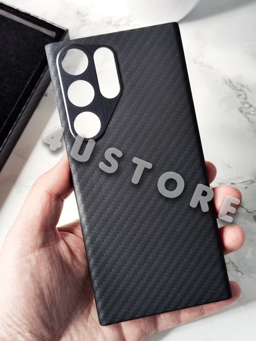 Чехол Карбоновый на Samsung S23 Ultra карбон чохол карбоновий Кевлар