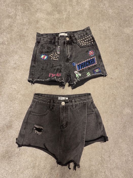 2 pary spodenek 116/122