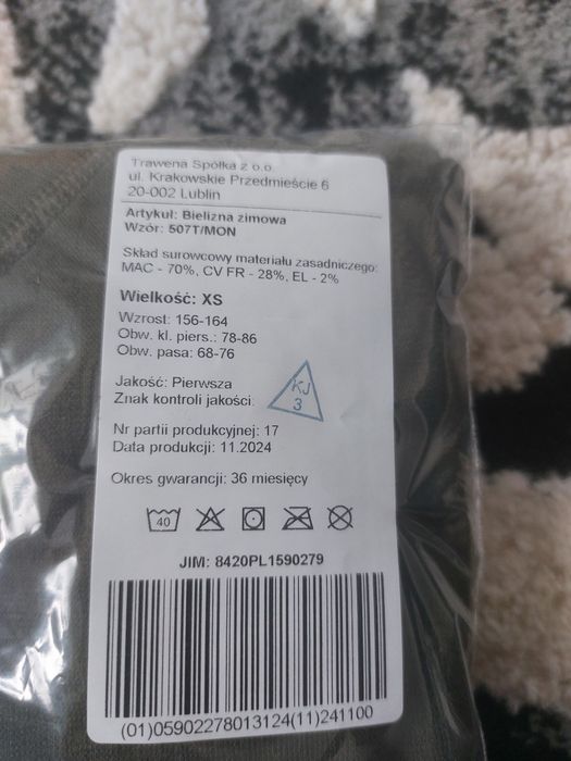 Bielizna zimowa 507T