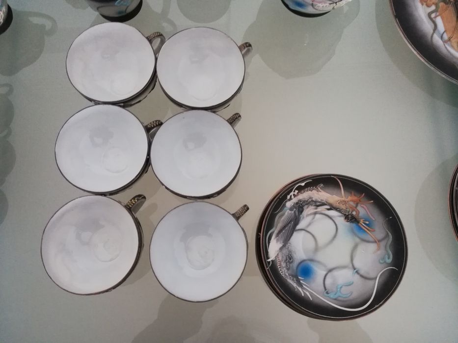 Serviços (2) chá e café bago de arroz