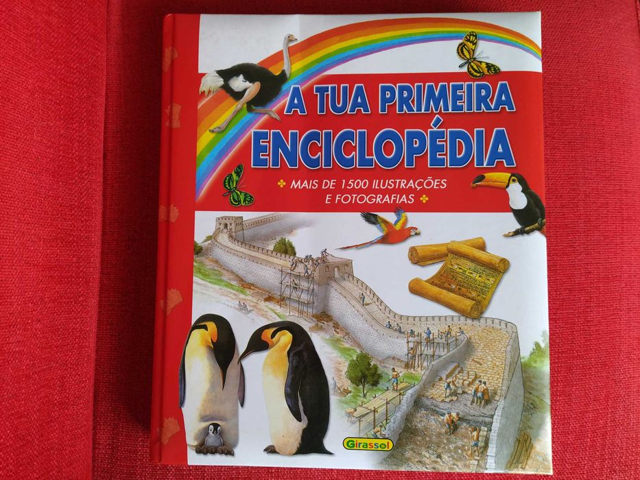 A Tua Primeira Enciclopédia +1500 ilustrações 24x29cm