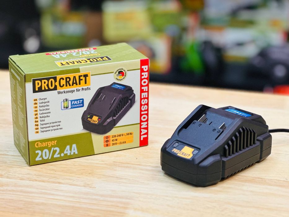 2,4Ah Зарядка Зарядное устройство Станция 20V ProCraft Makita Stromo