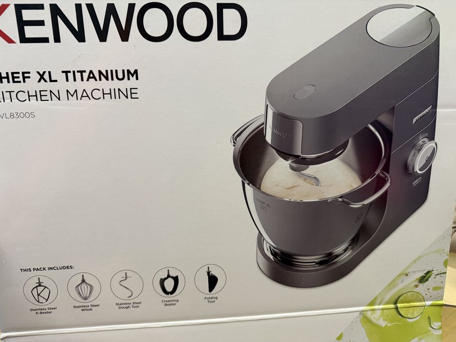 Кухонний комбайн titanium chef Xl + насадки