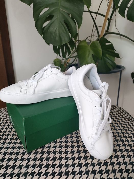 Białe buty Lacoste r. 35