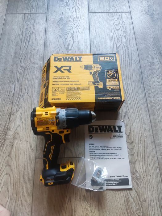 Акумуляторний ударний шуруповерт DeWALT DCD806B 20V XR Brushless (Новий)